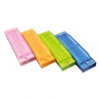 Wholesale cheap musical instrument toy plastic harmonica instrument